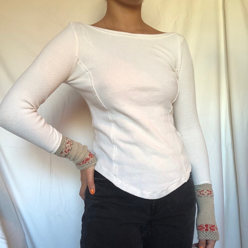 Free People Long Sleeve Top